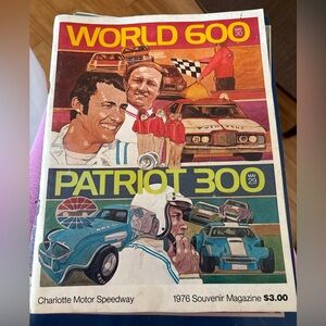 1976 Charlotte Motor Speedway Souvenir Magazine